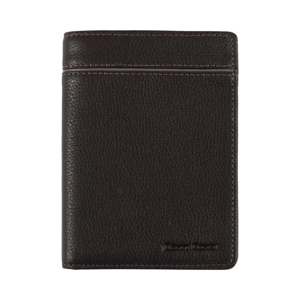 Вертникален мъжки портфейл Gianni Conti 1818104 dark brown
