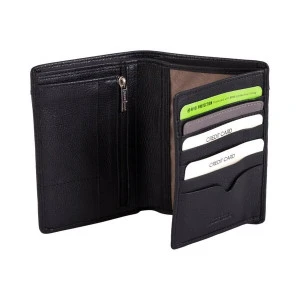Вертникален мъжки портфейл Gianni Conti 1818104 dark brown